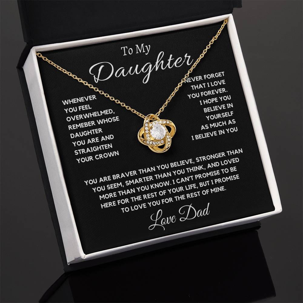 To My Daughter From Dad | Gift from Dad with Inspirational Message