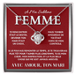 Collier À Ma Femme - Cadeau Romantique