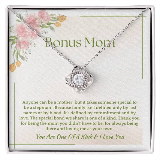 Bonus Mom Gift | Stepmom Gift | Best Bonus Mom Necklace