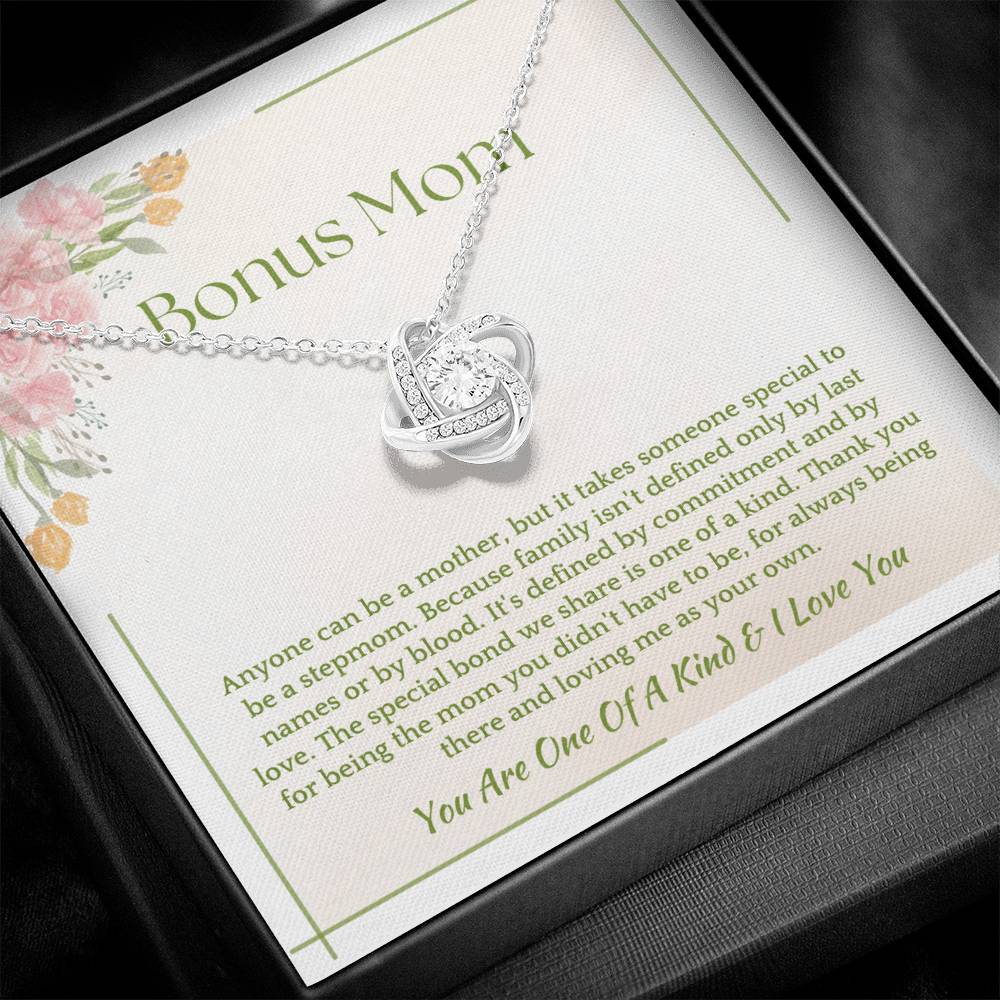 Bonus Mom Gift | Stepmom Gift | Best Bonus Mom Necklace