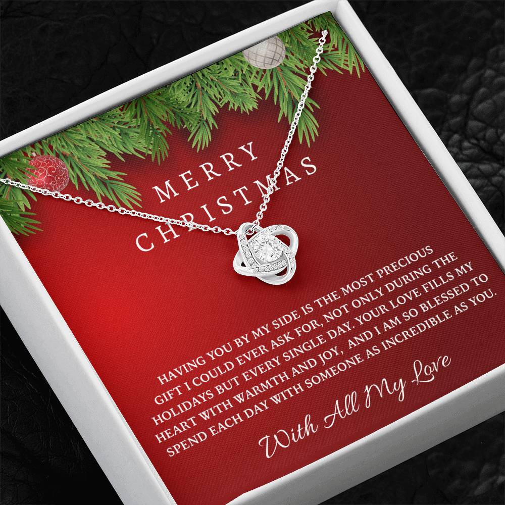 Christmas Necklace Gift For Her | Celebrate the Love That Shines All Year