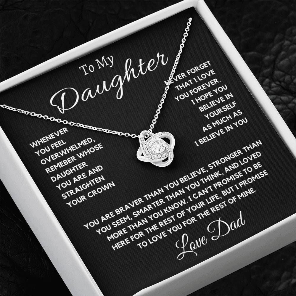 To My Daughter From Dad | Gift from Dad with Inspirational Message