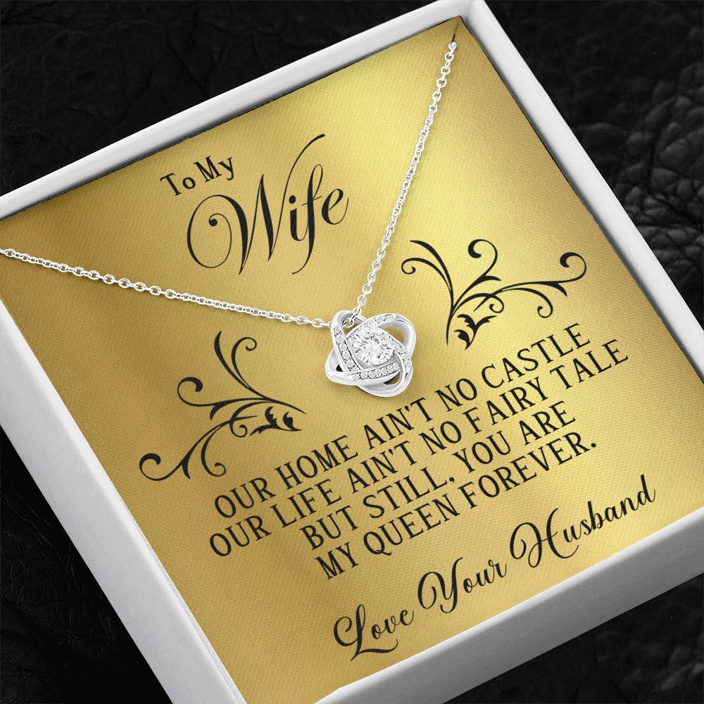 To My Wife Necklace | Wife Birthday Gift | Wife Anniversary Gift