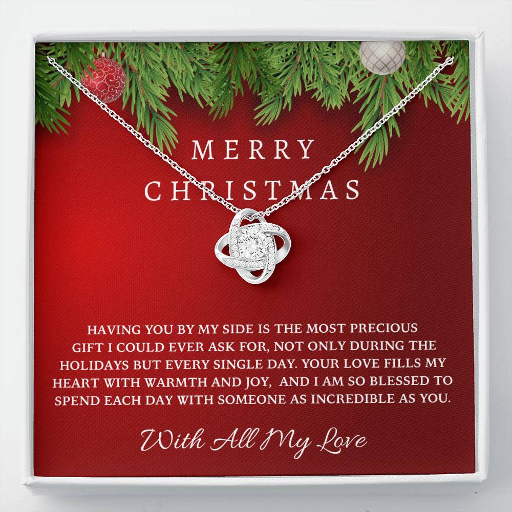 Christmas Necklace Gift For Her | Celebrate the Love That Shines All Year