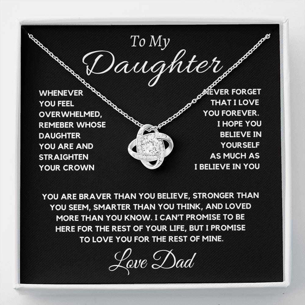 To My Daughter From Dad | Gift from Dad with Inspirational Message