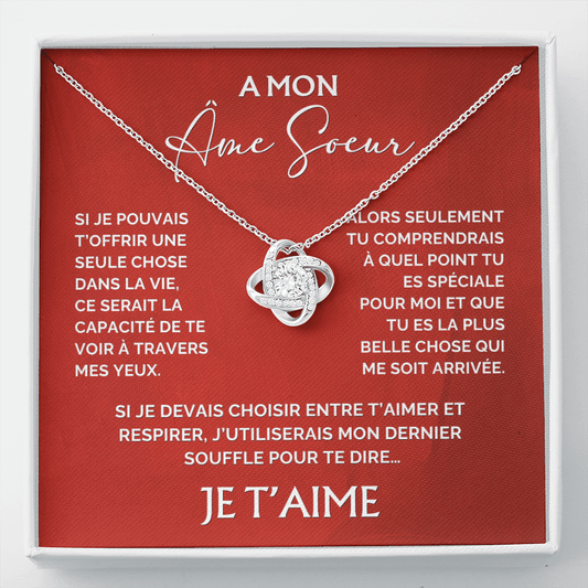 Collier À Mon Âme Sœur
