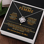 Collier Noeud d'Amour A Ma Sublime Femme