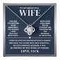 To My Wife Necklace | Romantic Gift for Her