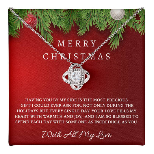 Christmas Necklace Gift For Her | Celebrate the Love That Shines All Year