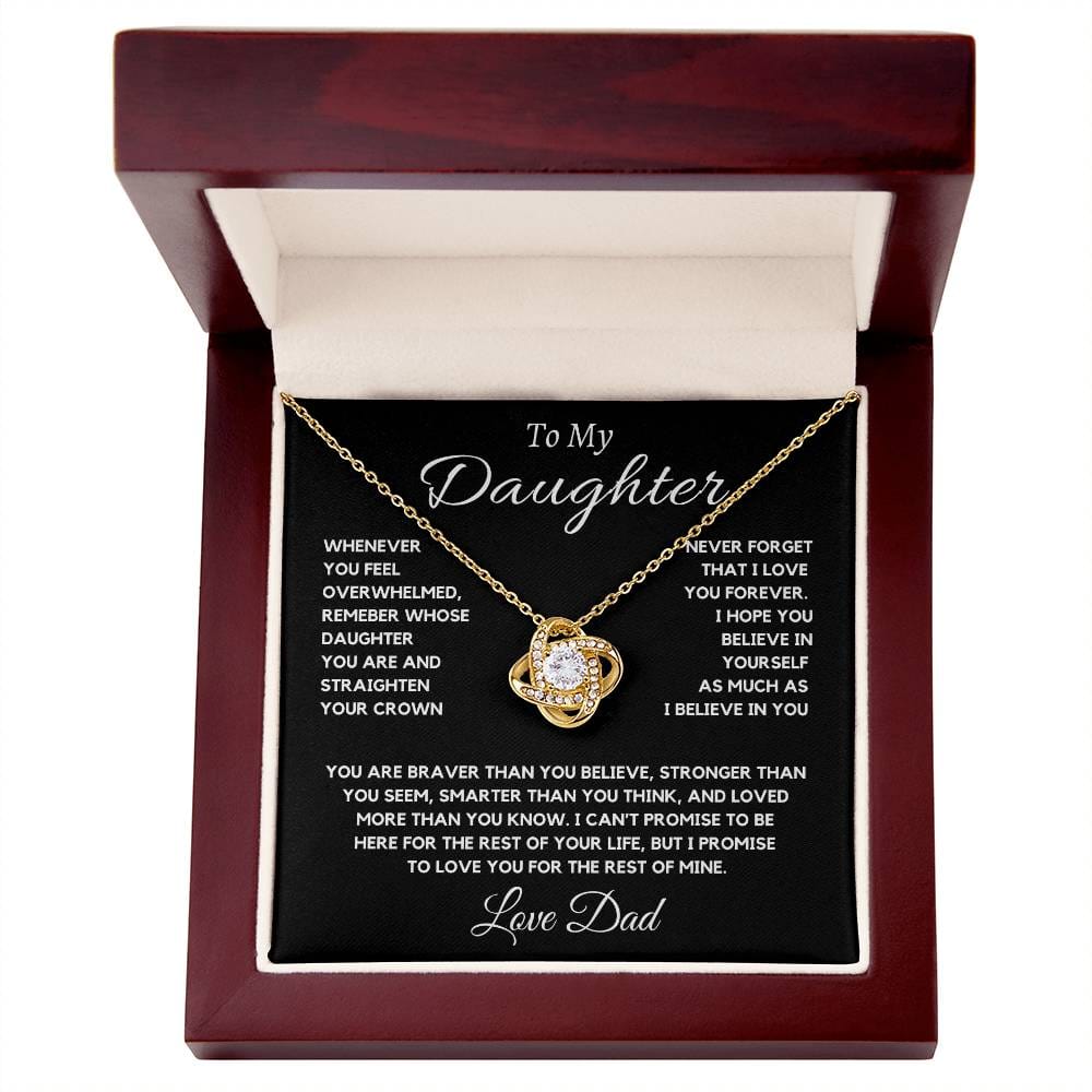 To My Daughter From Dad | Gift from Dad with Inspirational Message