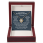 To my bonus mom forever love necklace