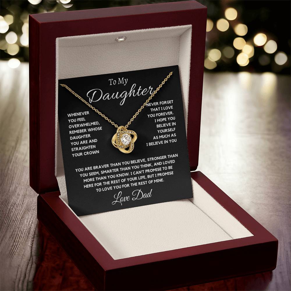 To My Daughter From Dad | Gift from Dad with Inspirational Message