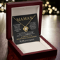 Collier Noeud d'Amour pour Maman
