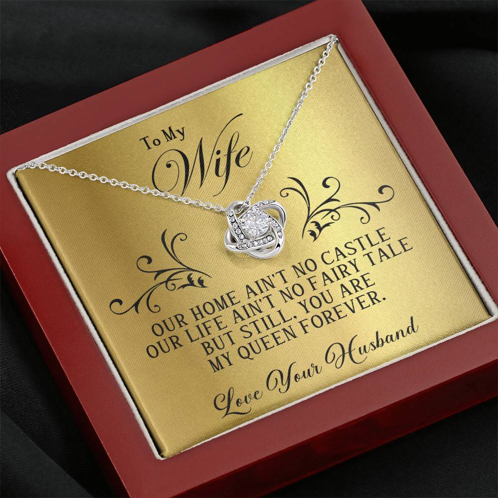 To My Wife Necklace | Wife Birthday Gift | Wife Anniversary Gift