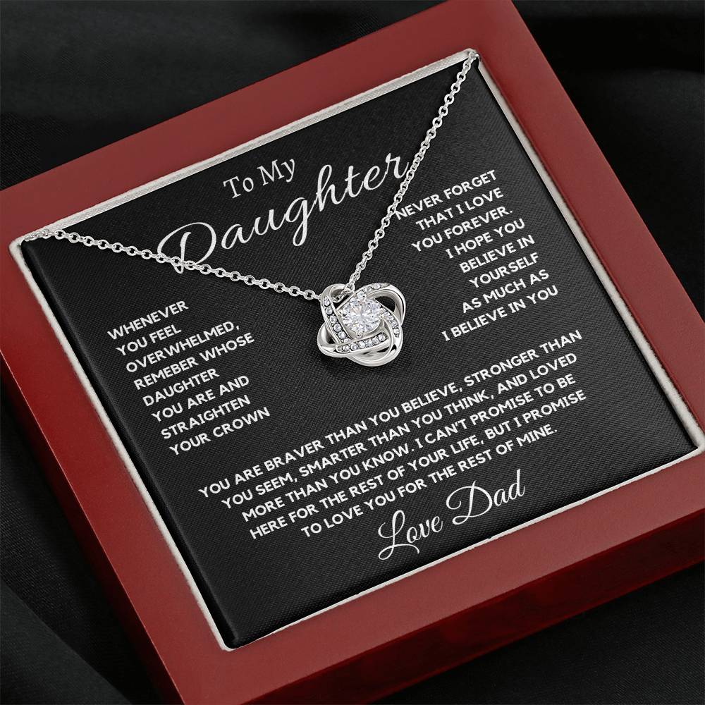 To My Daughter From Dad | Gift from Dad with Inspirational Message