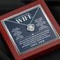 To My Wife Necklace | Romantic Gift for Her
