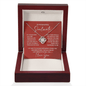 To My Soulmate Necklace – 14K White Gold Love Knot Gift