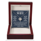 To My Wife Necklace | Romantic Gift for Her