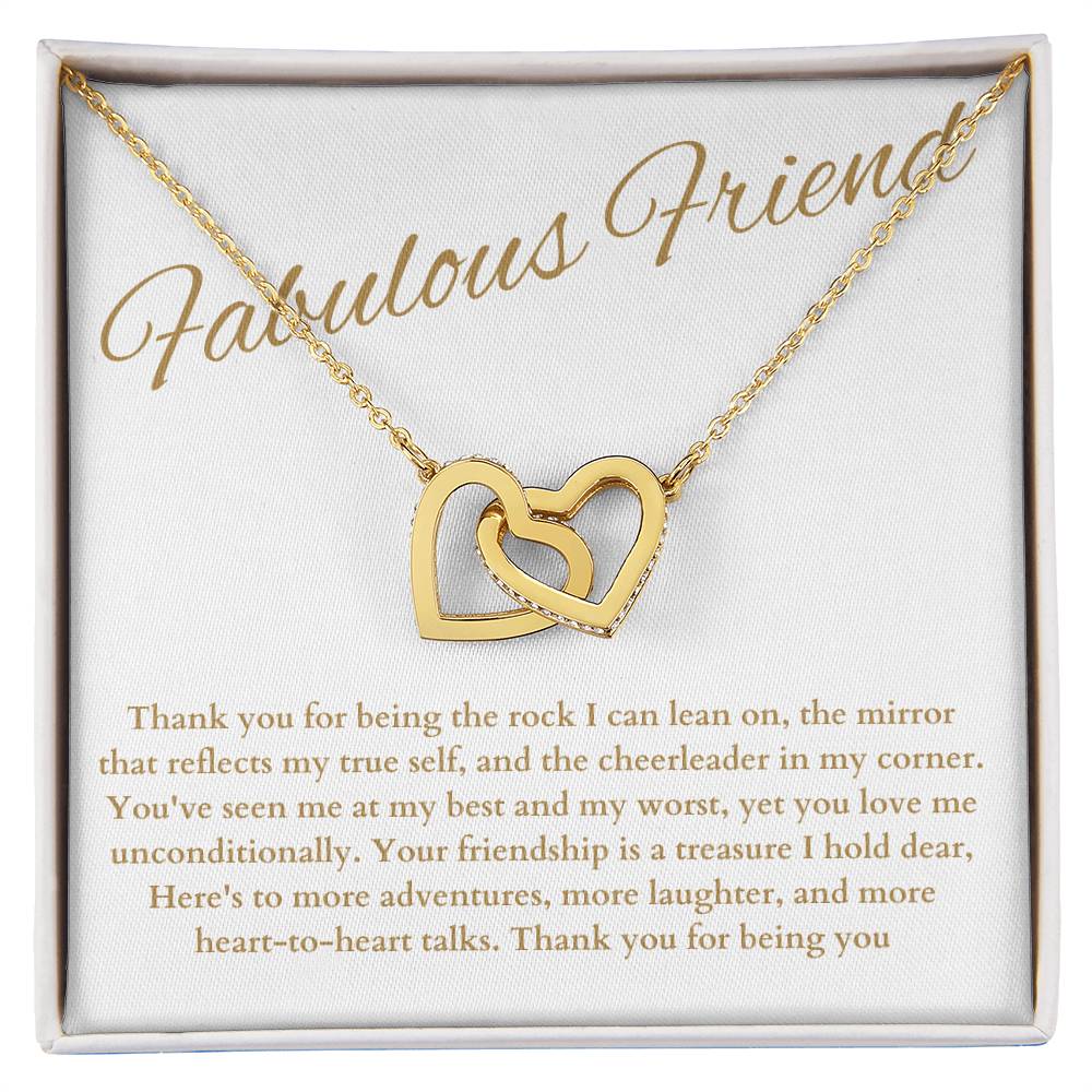 Fabulous Friends Necklace - Best Friends Gift