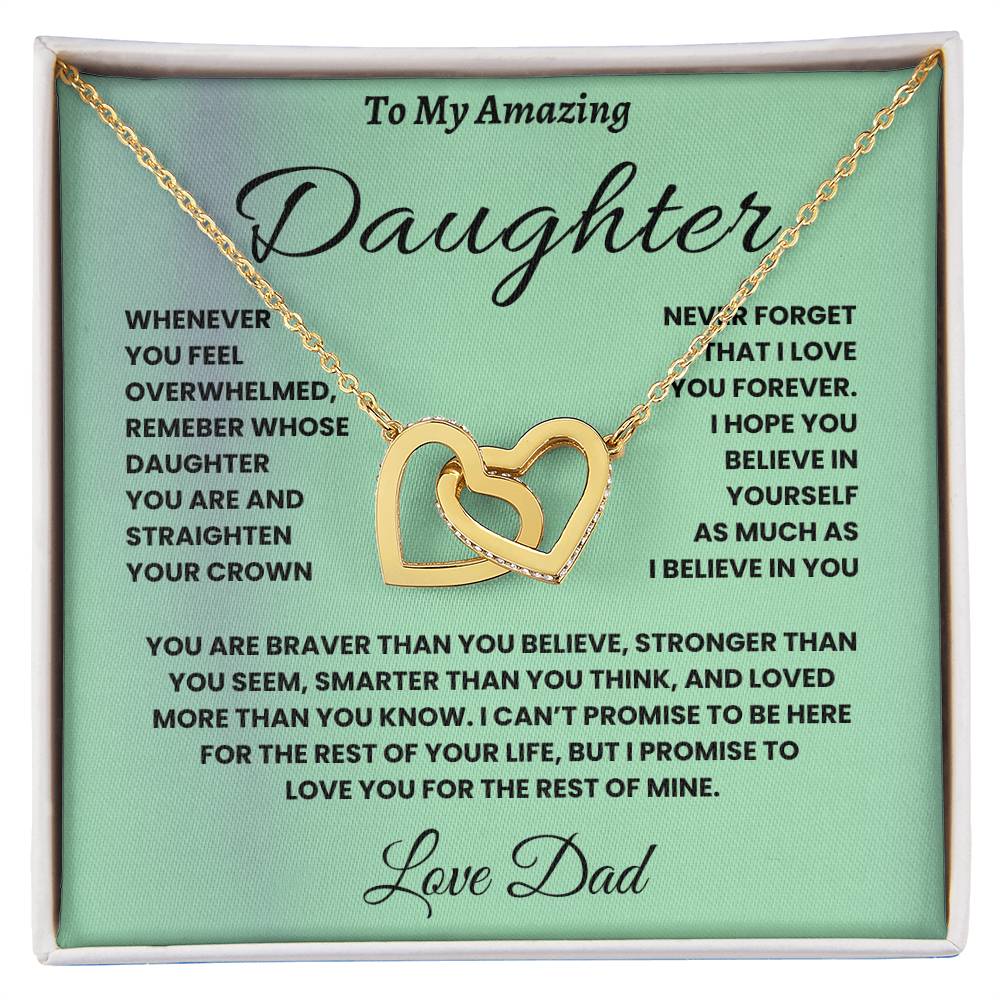 To My Daughter Gift From Dad | Birthday Daughter Gift