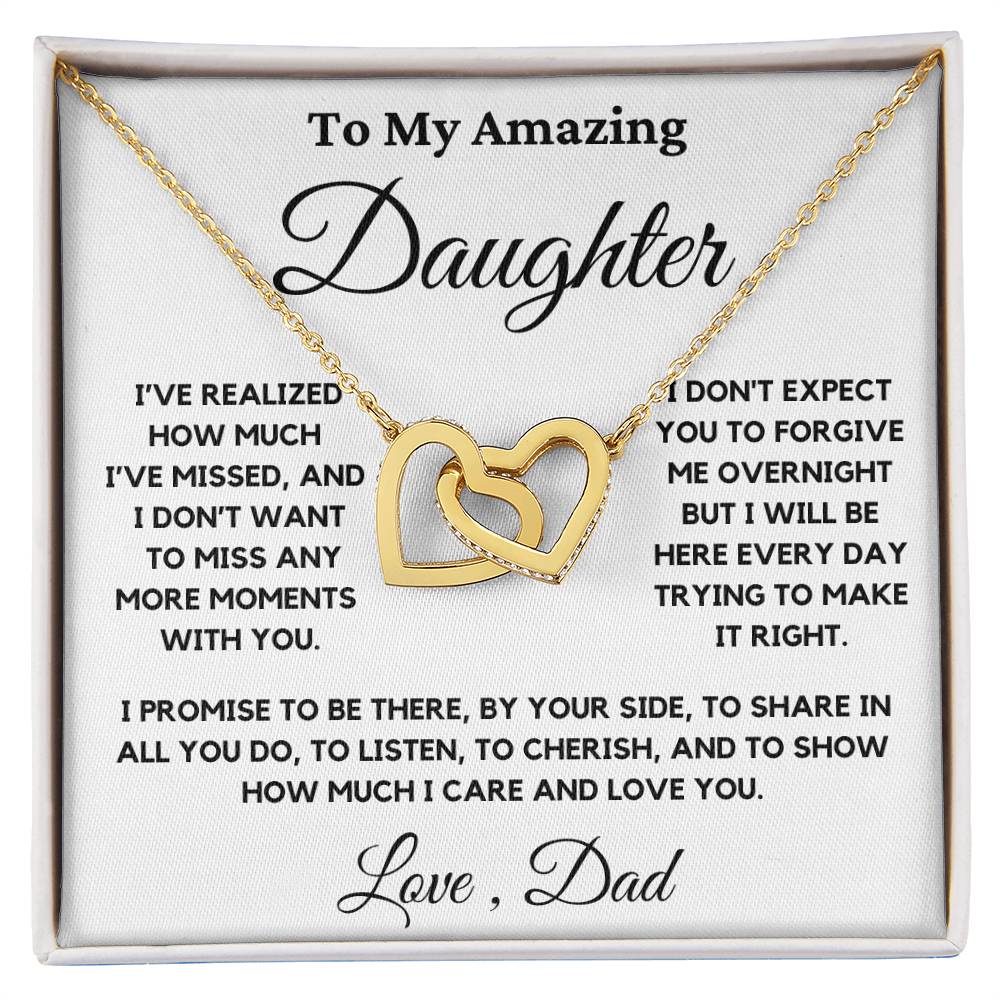 To My Daughter | Im Sorry | Father to Daughter Heartfelt Gift