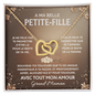 Collier Coeurs, Petite-Fille, De Grand-Maman