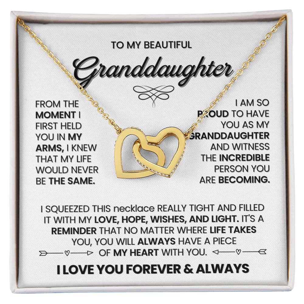 Granddaughter Necklace - Emotional Gift