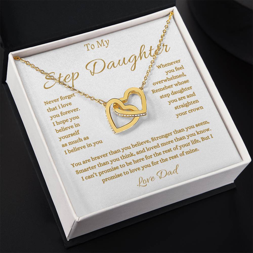 Stepdaughter Necklace Gift From Dad