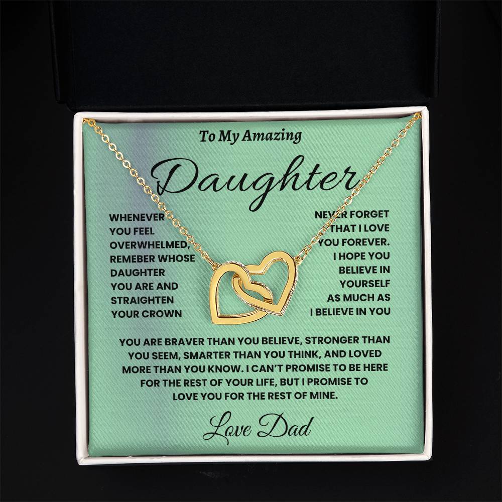 To My Daughter Gift From Dad | Birthday Daughter Gift