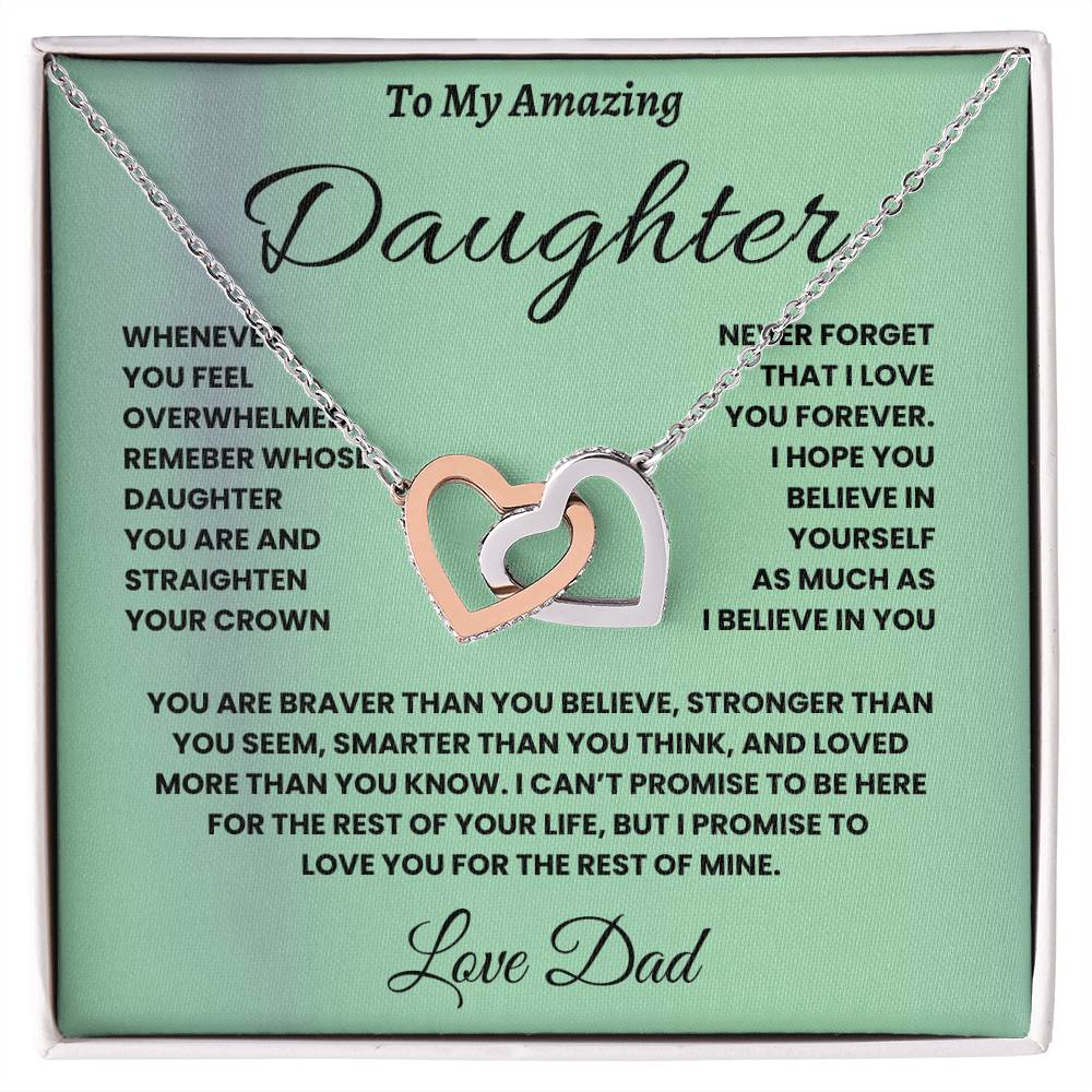 To My Daughter Gift From Dad | Birthday Daughter Gift