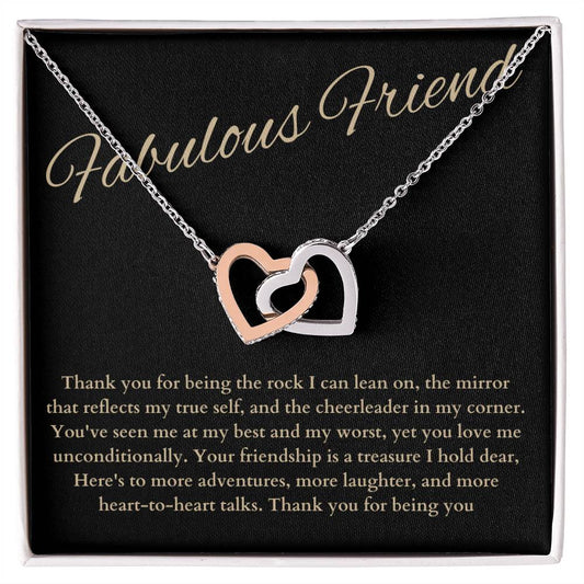 Fabulous Friends Necklace - Best Friends Gift