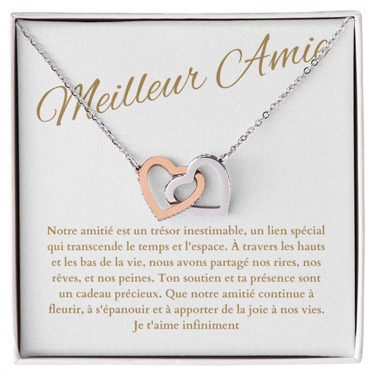 Cadeau Pour Meilleur Amie - Collier Damitié