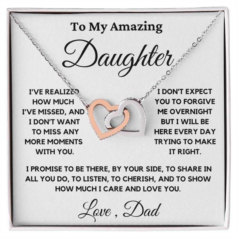 To My Daughter | Im Sorry | Father to Daughter Heartfelt Gift