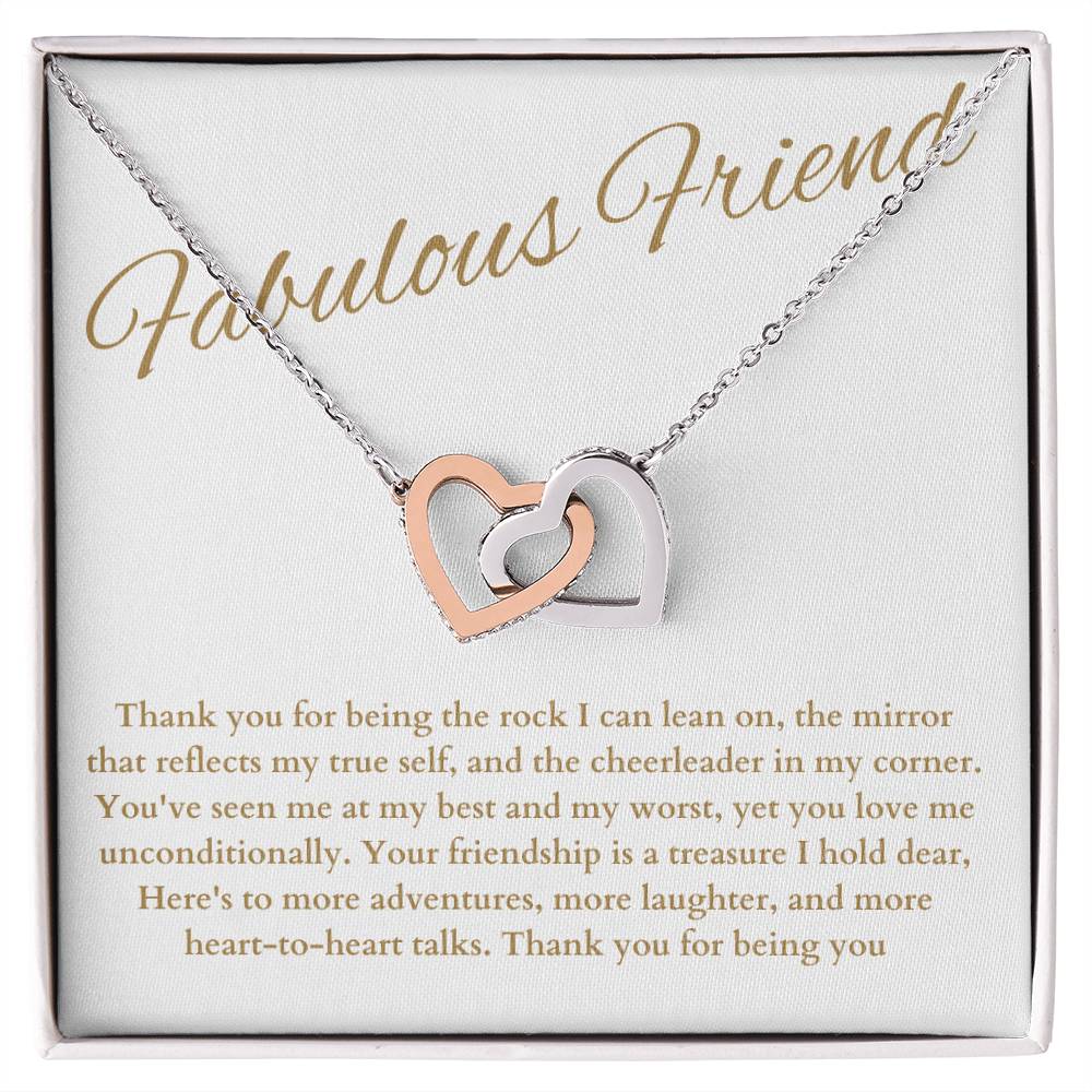 Fabulous Friends Necklace - Best Friends Gift