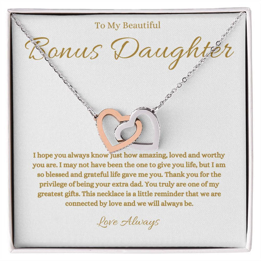 Bonus daughter Necklace Gift From Dad