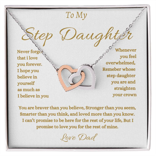 Stepdaughter Necklace Gift From Dad