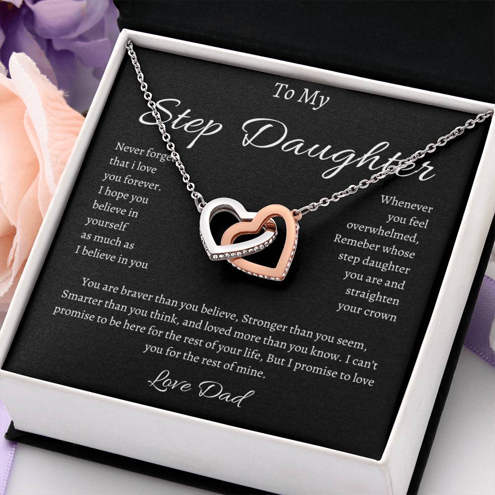 Stepdaughter Necklace Gift From Dad