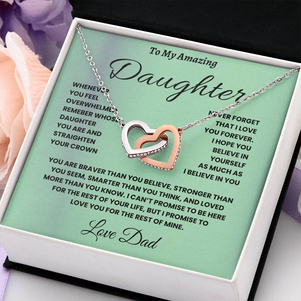 To My Daughter Gift From Dad | Birthday Daughter Gift