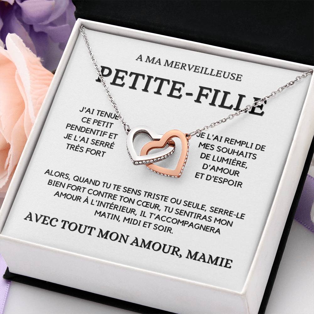 A Ma Petite Fille – Pendentif d'Amour de Mamie