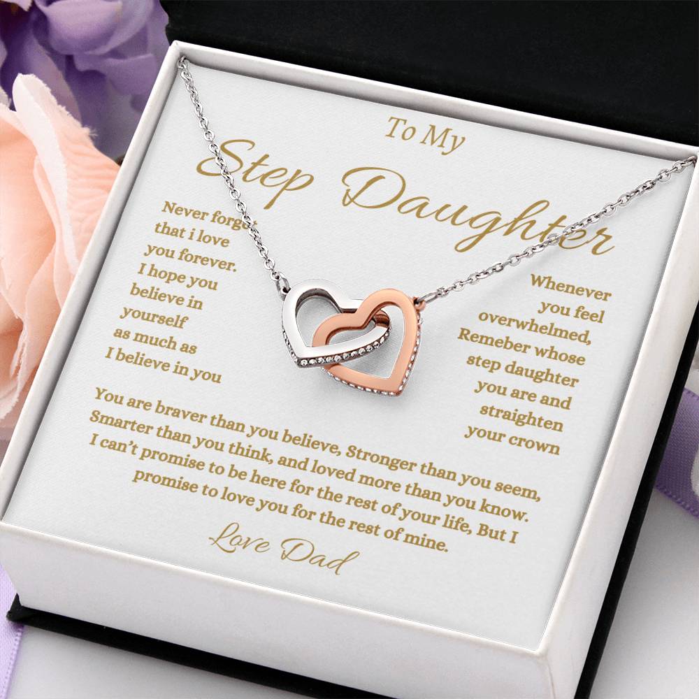 Stepdaughter Necklace Gift From Dad