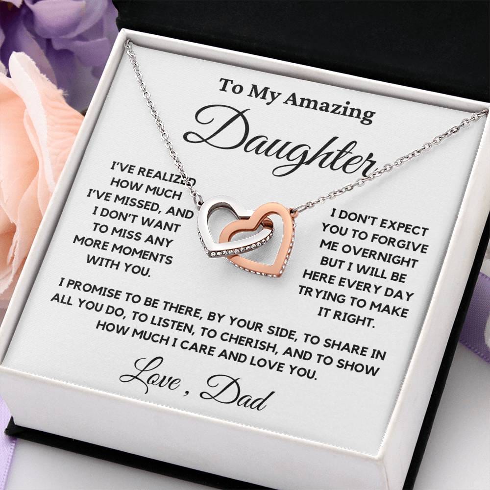 To My Daughter | Im Sorry | Father to Daughter Heartfelt Gift