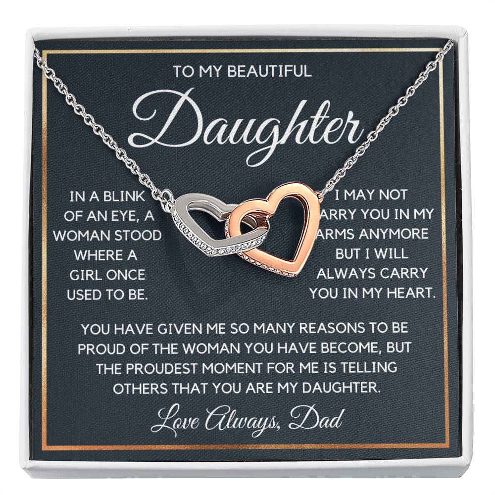 Daughter Gift from Dad | Daughter Birthday | Proud Dad