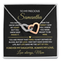 Bonus Daughter Necklace – Forever My Love Gift from Mom