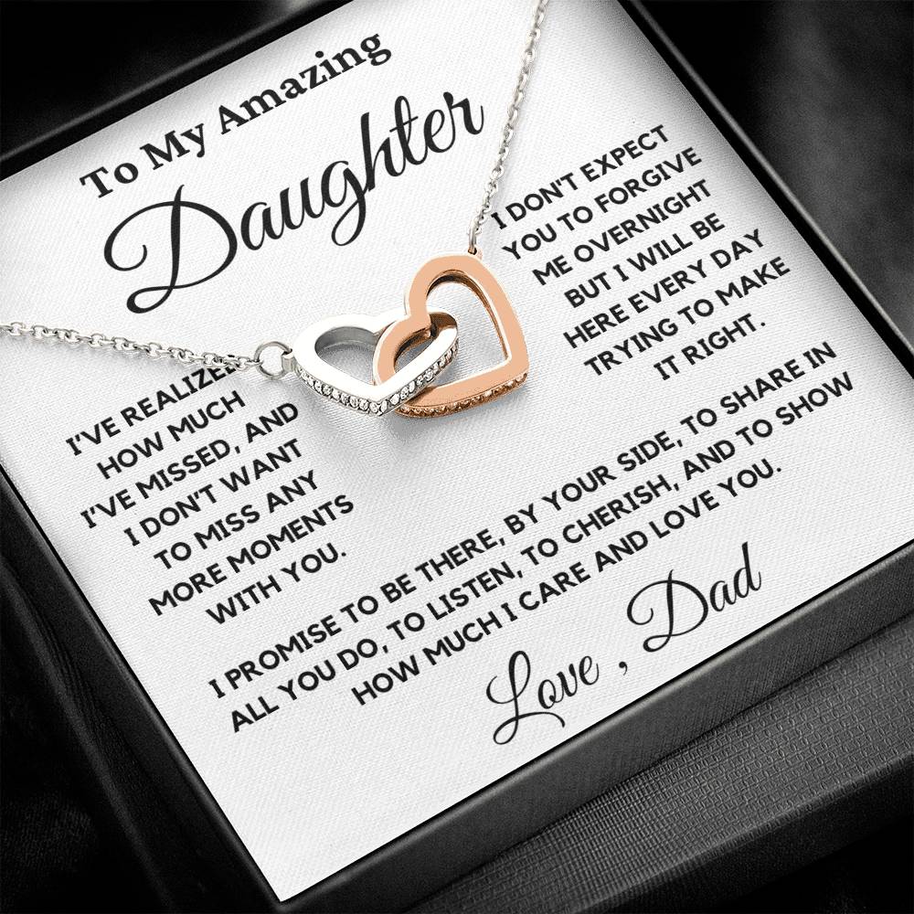 To My Daughter | Im Sorry | Father to Daughter Heartfelt Gift