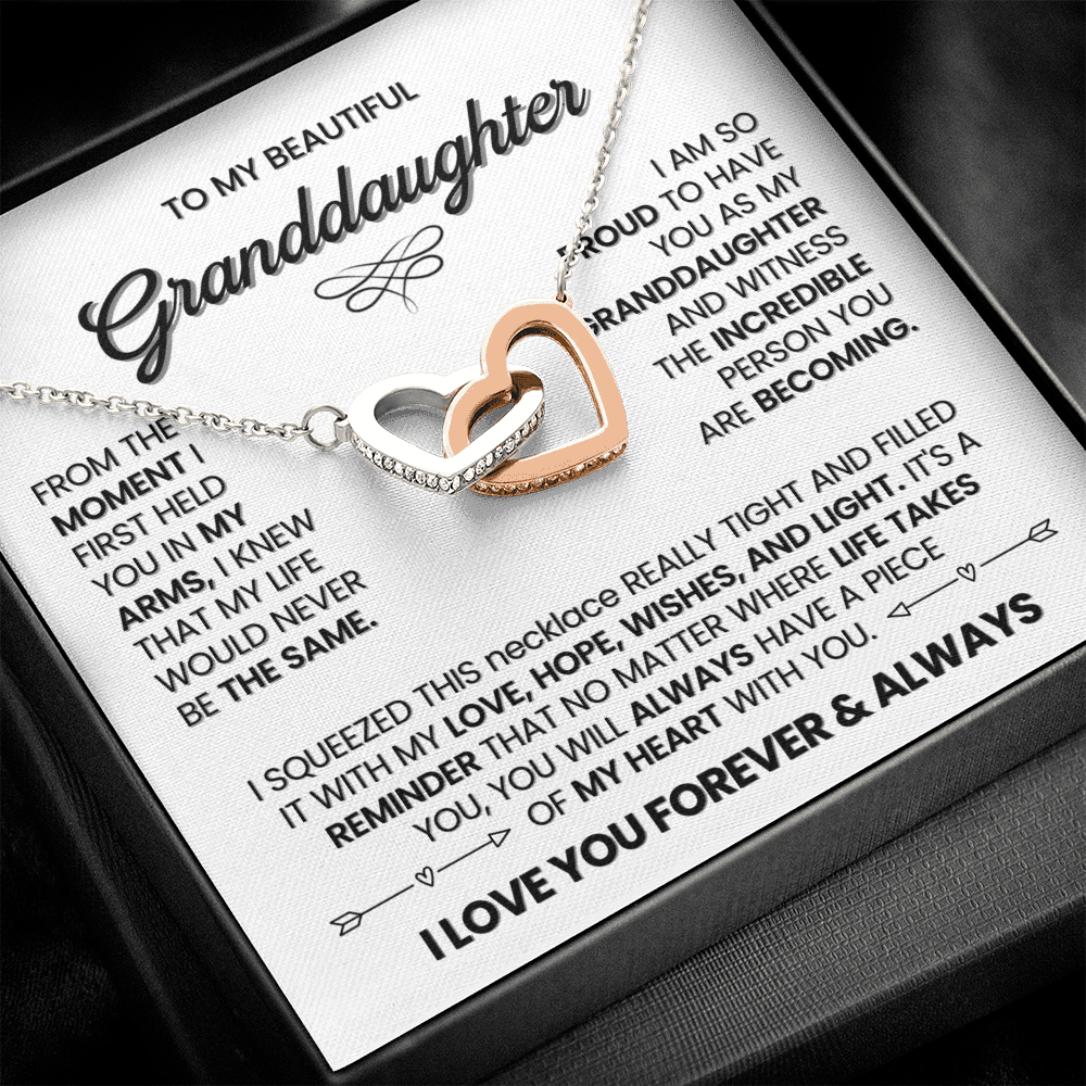 Granddaughter Necklace - Emotional Gift