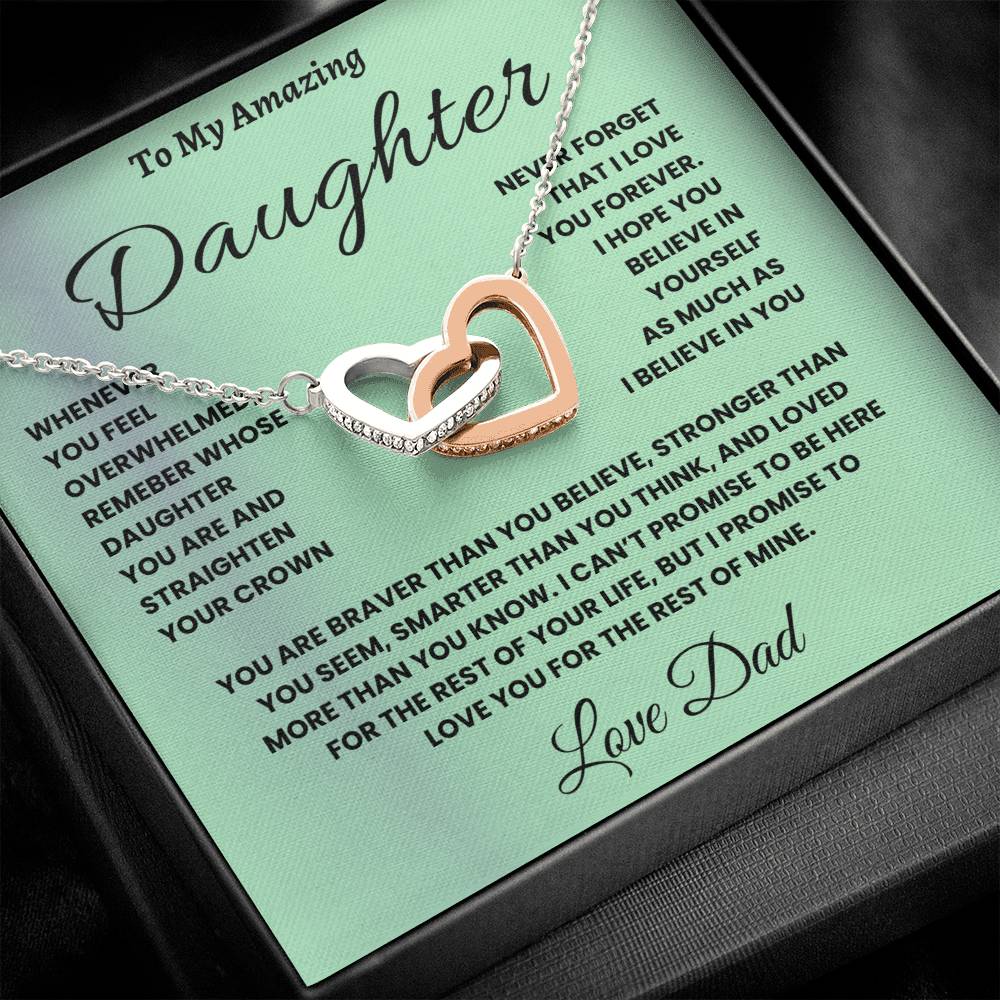 To My Daughter Gift From Dad | Birthday Daughter Gift