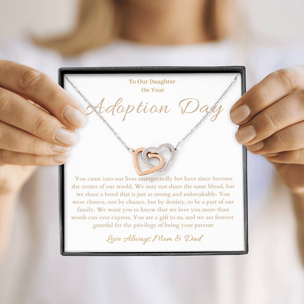 Adoption Day Necklace Gift For Daughter