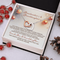 Grandmother & Granddaughter – Two Hearts Necklace