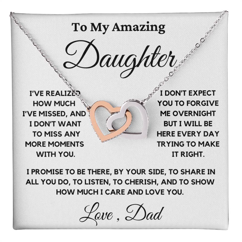 To My Daughter | Im Sorry | Father to Daughter Heartfelt Gift