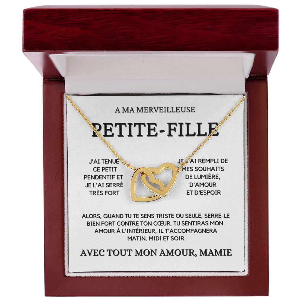 A Ma Petite Fille – Pendentif d'Amour de Mamie